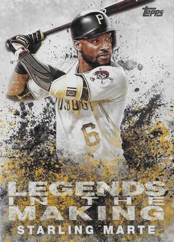 2018 Topps Update - Legends in the Making #LITM-7 Starling Marte Front