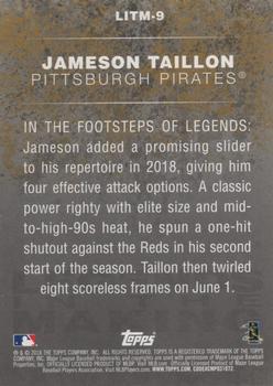 2018 Topps Update - Legends in the Making #LITM-9 Jameson Taillon Back