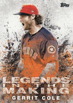 2018 Topps Update - Legends in the Making #LITM-10 Gerrit Cole Front
