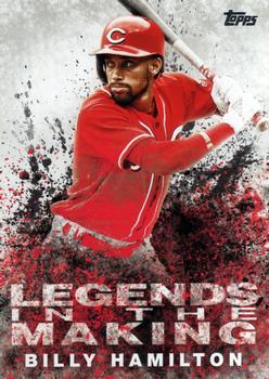 2018 Topps Update - Legends in the Making #LITM-13 Billy Hamilton Front