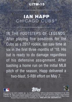 2018 Topps Update - Legends in the Making #LITM-15 Ian Happ Back
