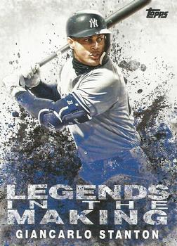 2018 Topps Update - Legends in the Making #LITM-19 Giancarlo Stanton Front