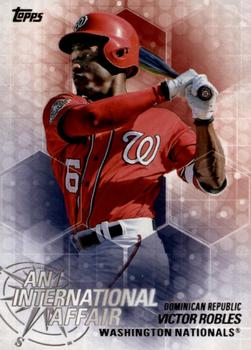 2018 Topps Update - An International Affair #IA-21 Victor Robles Front