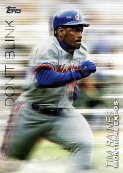 2018 Topps Update - Don't Blink #DB-2 Tim Raines Front