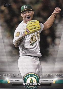 2018 Topps Update - Salute #S-38 Sean Manaea Front