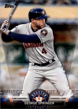 2018 Topps Update - Salute #S-46 George Springer Front
