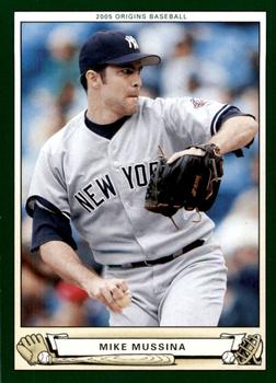 2005 UD Origins #42 Mike Mussina Front