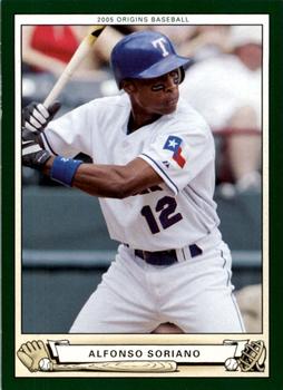 2005 UD Origins #51 Alfonso Soriano Front