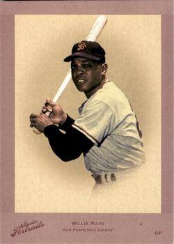2005 Donruss Studio - Portraits Diamond Kings Red #SP-24 Willie Mays Front