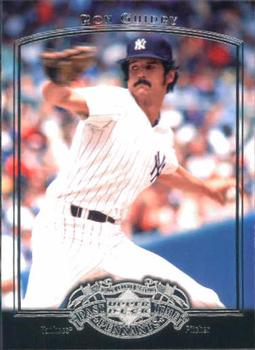 2005 UD Past Time Pennants #74 Ron Guidry Front