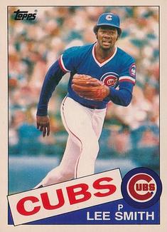 1985 Topps Mini Test Issue #511 Lee Smith Front