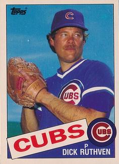 1985 Topps Mini Test Issue #563 Dick Ruthven Front