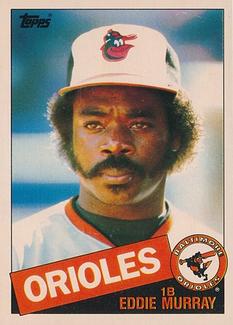 1985 Topps Mini Test Issue #700 Eddie Murray Front