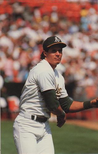 1989 Barry Colla Jose Canseco Postcards #7 Jose Canseco Front