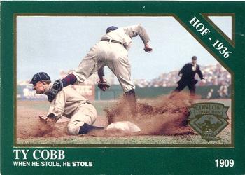 1995 Conlon Collection TSN Color #42 Ty Cobb Front