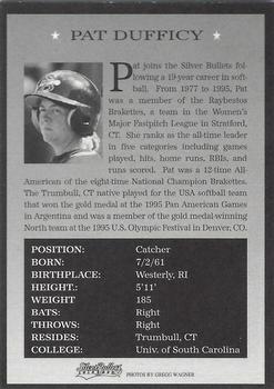 1996 Colorado Silver Bullets #NNO Pat Dufficy Back