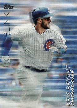 2018 Topps Update - Don't Blink Blue #DB-17 Kris Bryant Front