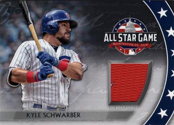2018 Topps Update - All-Star Stitches #AST-KS Kyle Schwarber Front