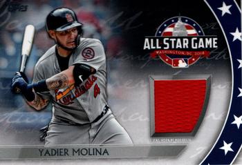 2018 Topps Update - All-Star Stitches #AST-YM Yadier Molina Front