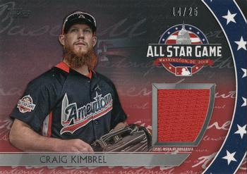 2018 Topps Update - All-Star Stitches Gold #AST-CI Craig Kimbrel Front