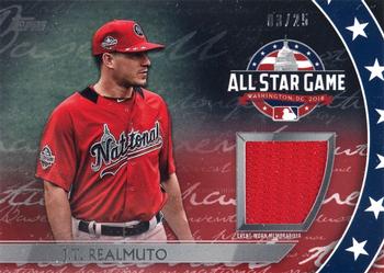 2018 Topps Update - All-Star Stitches Gold #AST-JR J.T. Realmuto Front