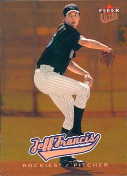 2005 Ultra #218 Jeff Francis Front