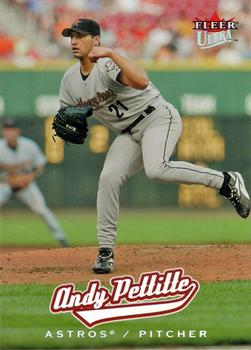 2005 Ultra #1 Andy Pettitte Front