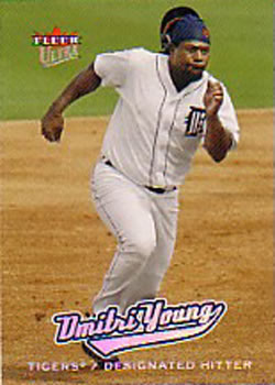 2005 Ultra #93 Dmitri Young Front