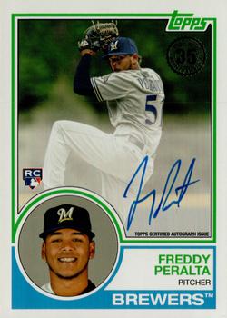 2018 Topps Update - 1983 Topps Baseball 35th Anniversary Autographs #83A-FP Freddy Peralta Front