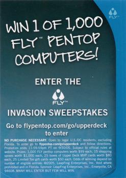 2005 Upper Deck #NNO Invasion Sweepstakes Back