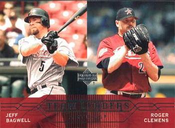 2005 Upper Deck #273 Jeff Bagwell / Roger Clemens Front