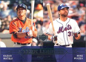2005 Upper Deck #279 Kazuo Matsui / Mike Piazza Front