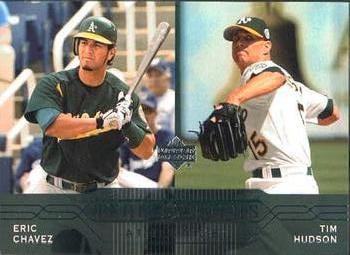 2005 Upper Deck #281 Eric Chavez / Tim Hudson Front