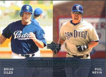2005 Upper Deck #284 Brian Giles / Phil Nevin Front