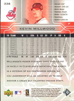 2005 Upper Deck #338 Kevin Millwood Back