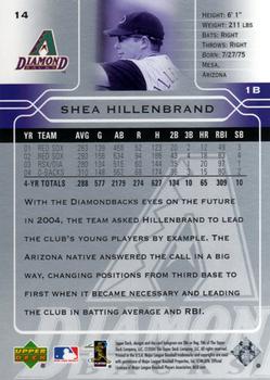 2005 Upper Deck #14 Shea Hillenbrand Back