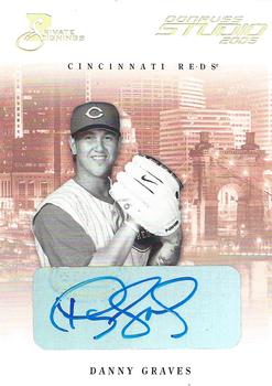 2005 Donruss Studio - Private Signings Silver #81 Danny Graves Front