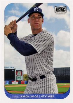 2018 Topps Archives Snapshots #AS-AJU Aaron Judge Front