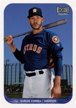 2018 Topps Archives Snapshots #AS-CC Carlos Correa Front