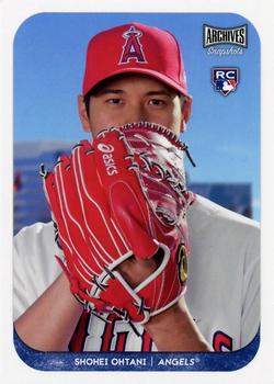 2018 Topps Archives Snapshots #AS-SO Shohei Ohtani Front