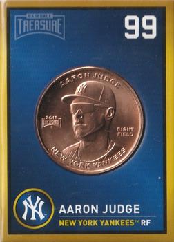 2018 Baseball Treasure #NNO Aaron Judge Front