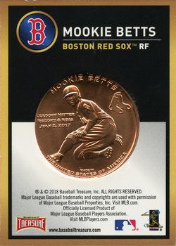 2018 Baseball Treasure #NNO Mookie Betts Back