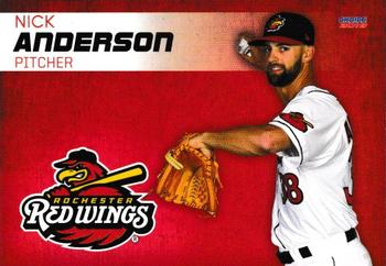 2018 Choice Rochester Red Wings #1 Nick Anderson Front