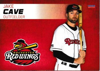2018 Choice Rochester Red Wings #6 Jake Cave Front
