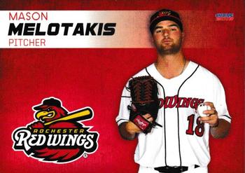 2018 Choice Rochester Red Wings #16 Mason Melotakis Front