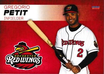 2018 Choice Rochester Red Wings #17 Gregorio Petit Front
