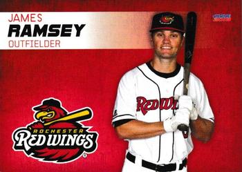 2018 Choice Rochester Red Wings #18 James Ramsey Front