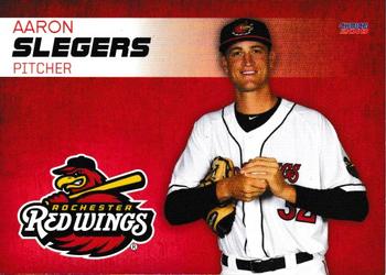 2018 Choice Rochester Red Wings #22 Aaron Slegers Front