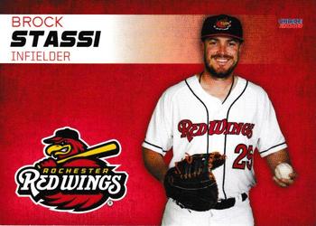 2018 Choice Rochester Red Wings #23 Brock Stassi Front