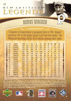 2005 Upper Deck Artifacts #170 Honus Wagner Back